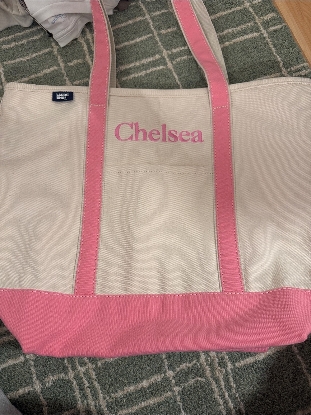 Lands end tote